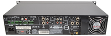 1 to 2 Zone 100V Mixer Amplifier with Media Player Bluetooth USB SD Card 240W